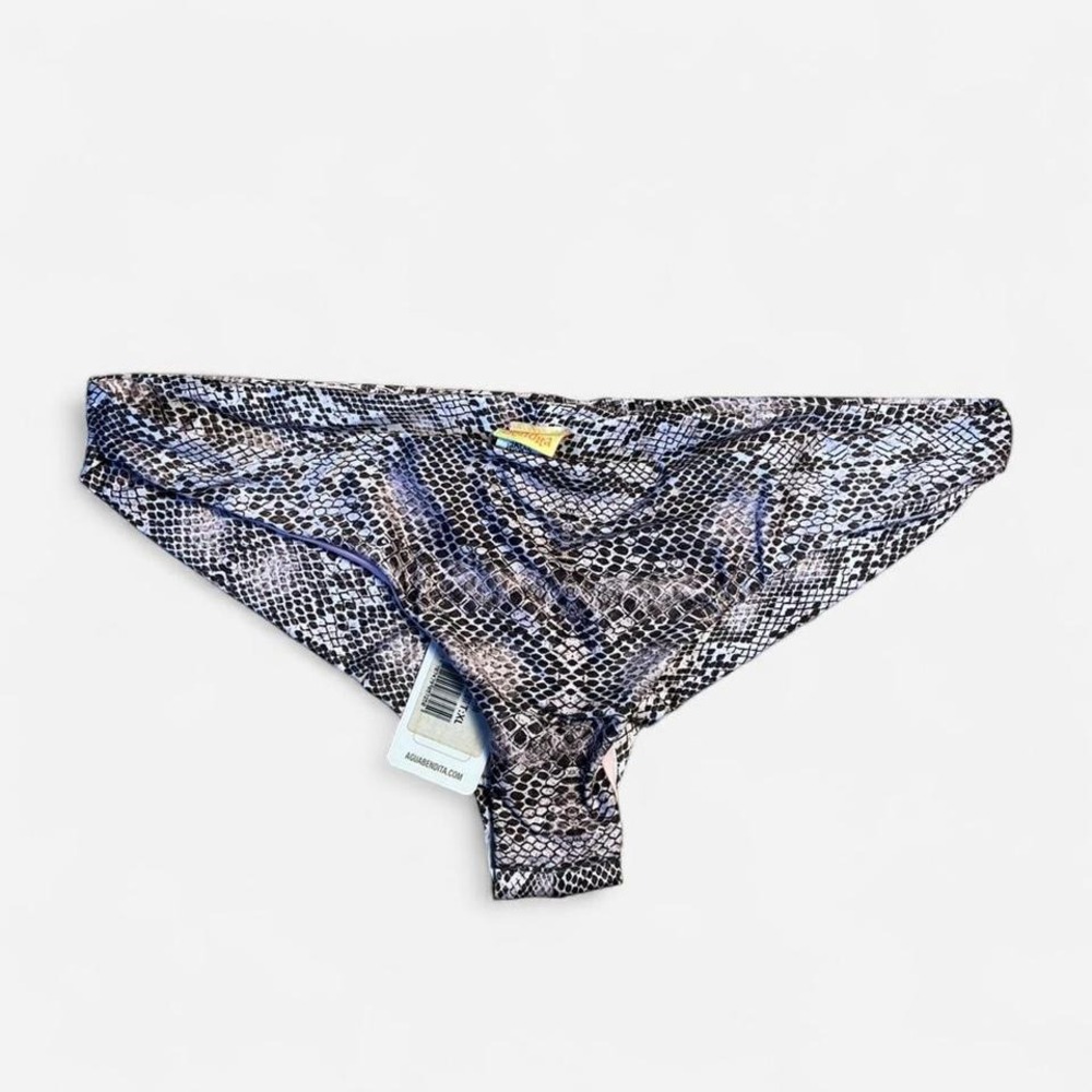 Agua bendita snakeskin bikini bottom